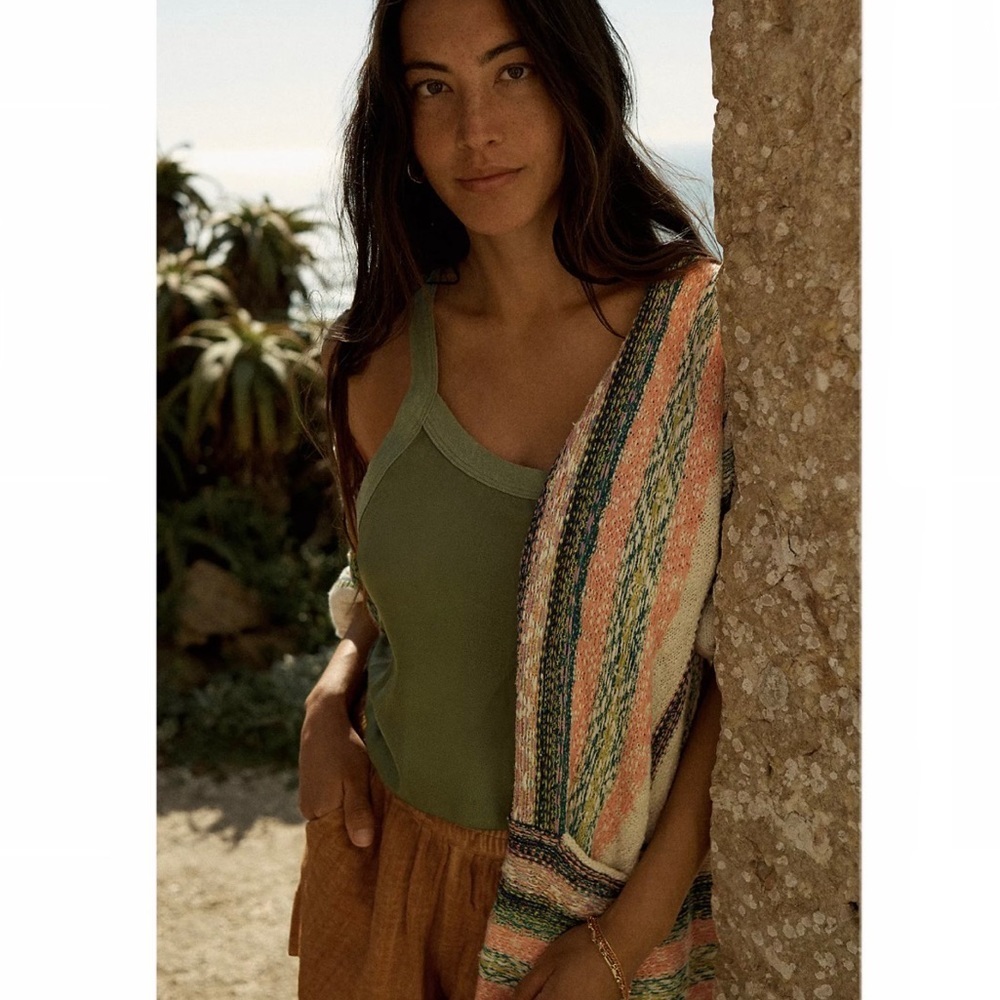 Anthropologie Pilcro Knit Striped Cardigan - Picture 3 of 15